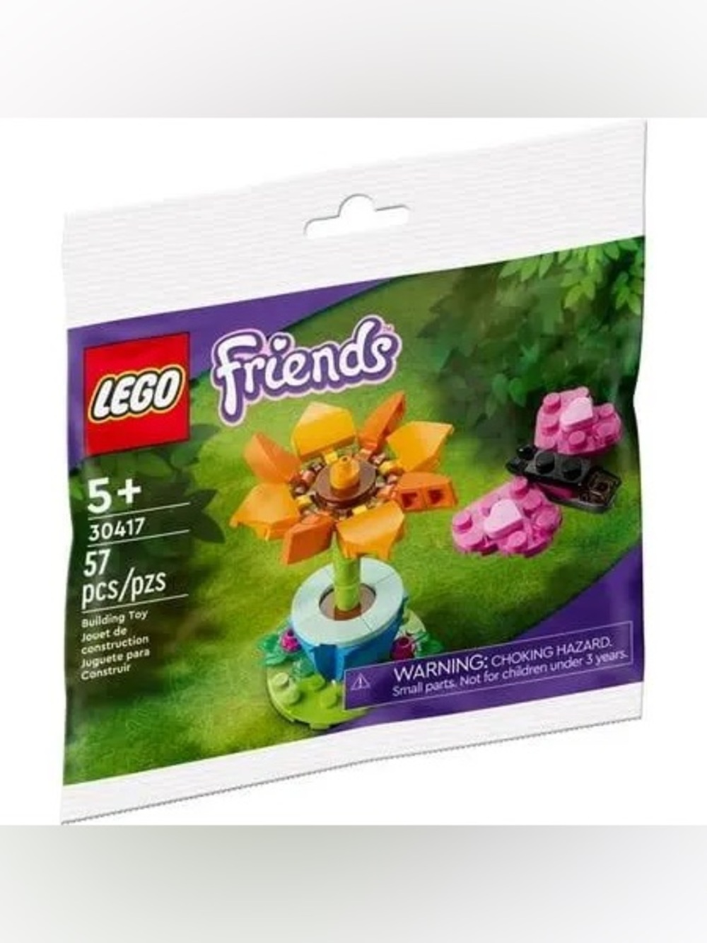 LEGO RETIRED Friends Garden Flower & Butterfly 30417